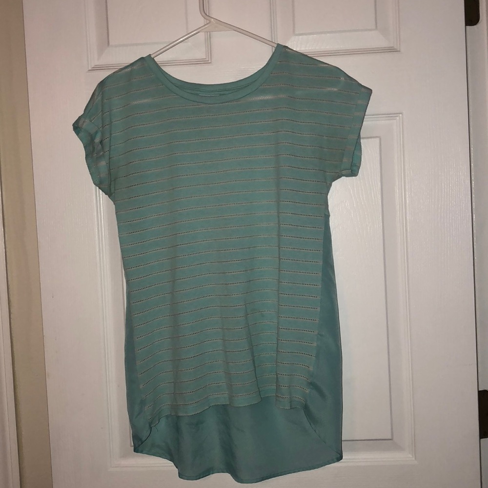 striped blouse